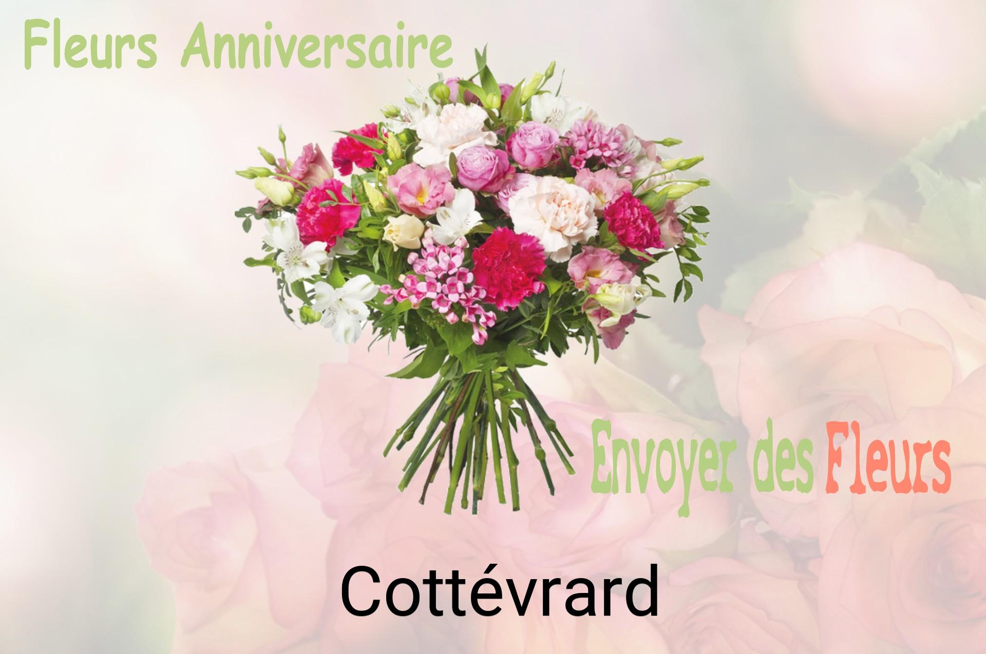 Bouquet de fleurs d’anniversaire livré à Cottévrard